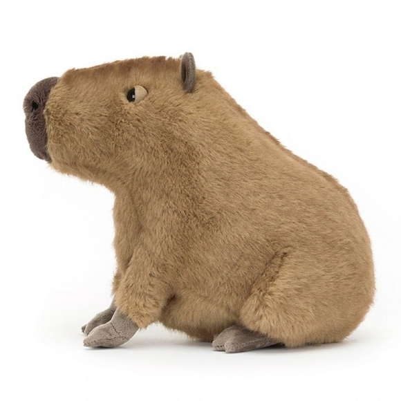 Jellycat Clyde Capybara 8x9" Soft & Plush NWT - Picture 3 of 10